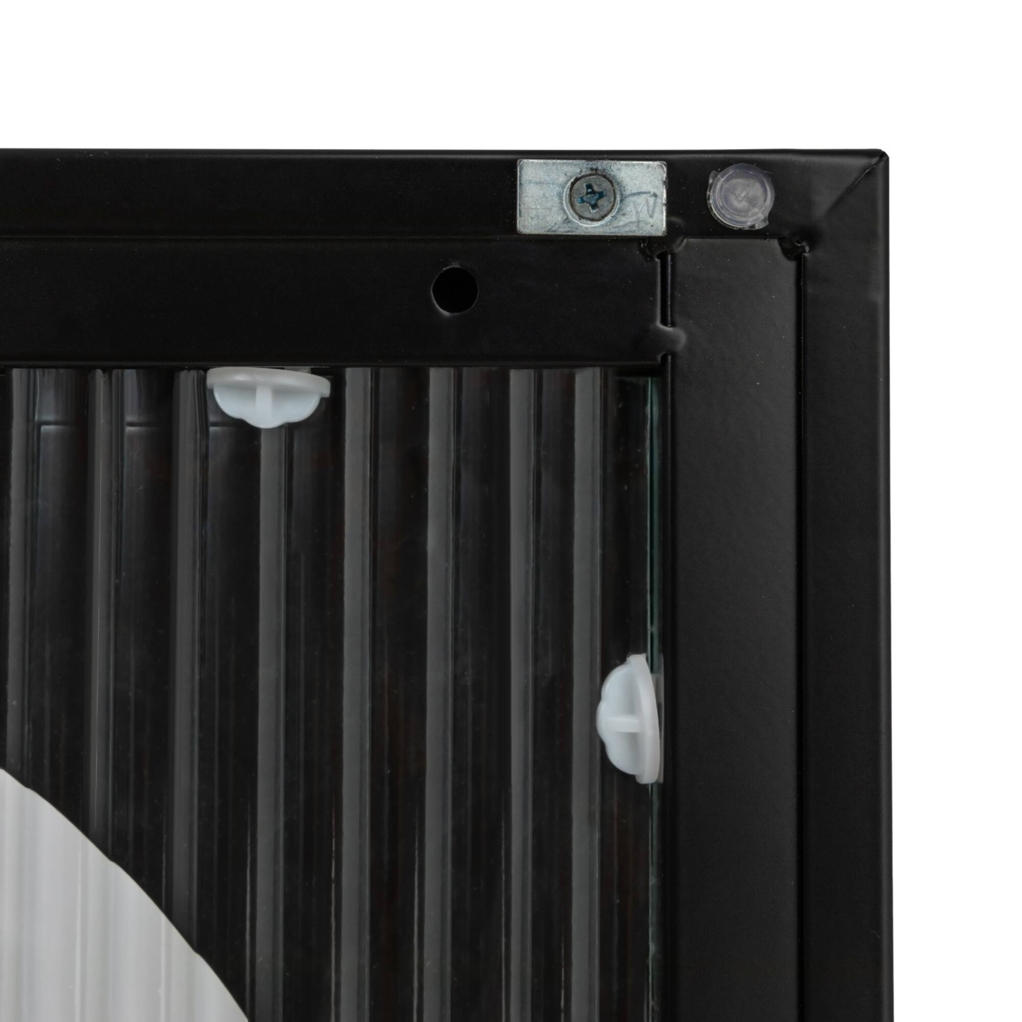 Hello Honey® Metal Cabinet with Glass Door